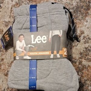 Lee Youth Joggers - Gray/Black=2 in Pack🤩🤩🤩Boys!!
